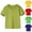 Army Green, variant on GERsome Boys Shirts Crewneck Short Sleeve Tees Girls T Shirts Solid Color Cotton Kids Tops Tshirts Summer Toddler T-Shirts 2-12 Years, 1 Pack