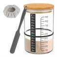 thumbnail image 1 of Tarro de Vidrio para Masa Madre, Contenedor de FermentacióN, Tanque de Boca , Tarro de Masa Madre para Cocina, Almacenamiento de Alimentos para Hornear, 1 of 5