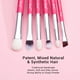 thumbnail image 3 of Set de brochas de maquillaje Jessup Professional, 15 piezas, para ojos, 3 of 9
