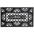 thumbnail image 1 of Calloway Mills 103721830 18 x 30 in. Clementine Rubber Rectangular Doormat, Black, 1 of 5