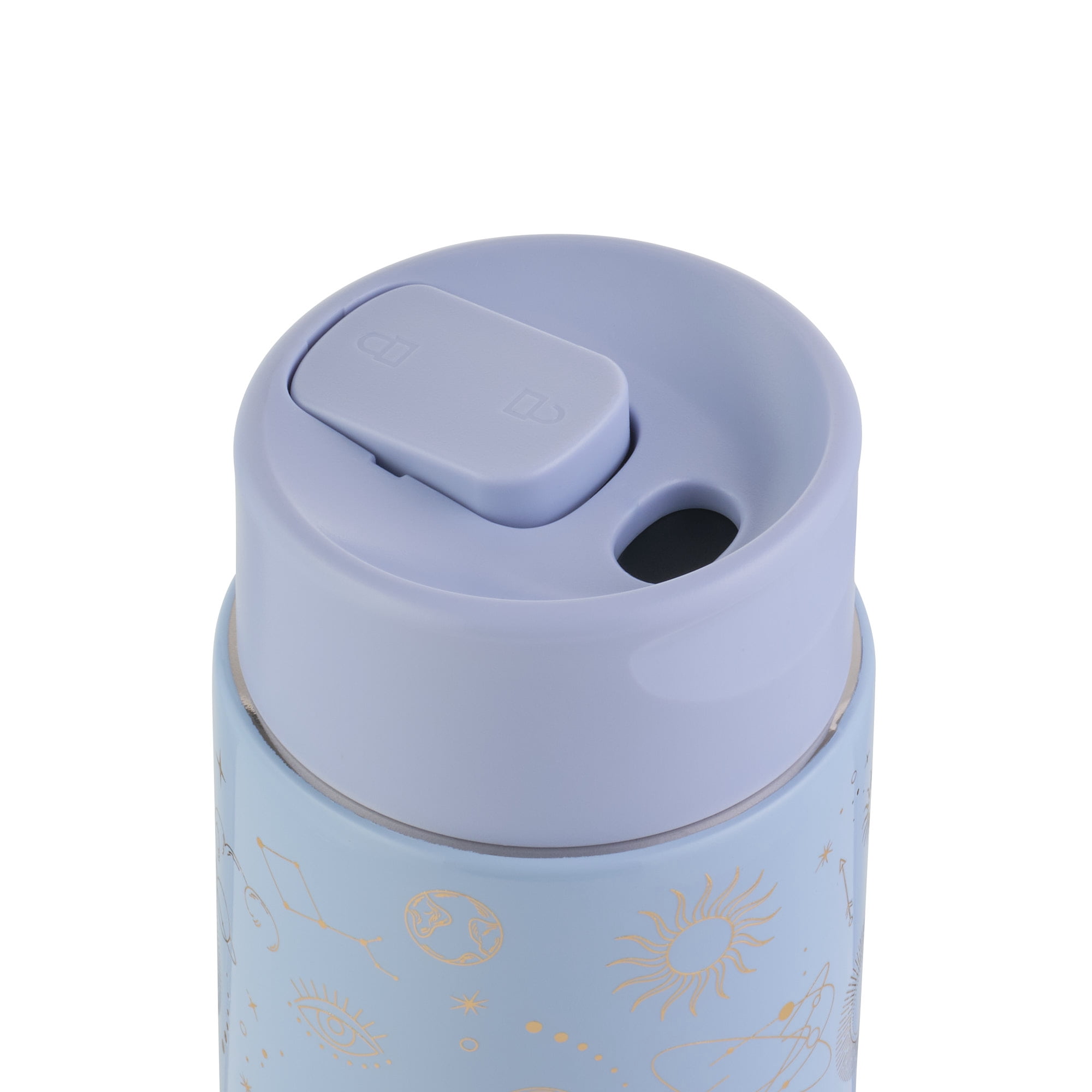 Thyme & Table 22oz Stainless Steel Coffee Tumbler, Blue Zodiac