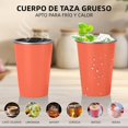 thumbnail image 2 of 6 PCS Vasos de Acero Inoxidable Apilable 500ml, Taza Termica Frio y Caliente, Diseño en Color Mate, para Hogar, Fiesta y Viajar(color), 2 of 4