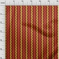 thumbnail image 2 of oneOone Cotton Jersey Red Fabric Stripes Quilting Supplies Print Sewing Fabric By The Yard 58 Inch Wide-HFY, 2 of 4