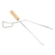 thumbnail image 3 of Fire Pit Tongs, Stainless Steel Comfortable Grip Lengthen Widen Thicken Fire Tongs For Outdoor, 3 of 8
