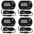 thumbnail image 1 of Aquarium Thermometer Digital Reptile Fish Tank Sensor 4 Pcs, 1 of 5