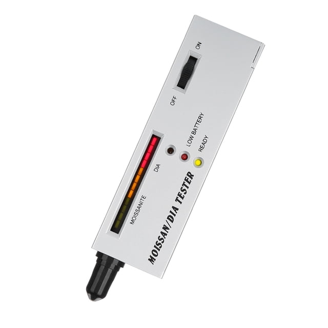 Pluma Detectora De Moissanitas, Probador De Indicador LED Moissan Profesional, Detector De Moissanitas,Herramienta De Prueba De Joyería, Detector De Moissanitas,Probador De