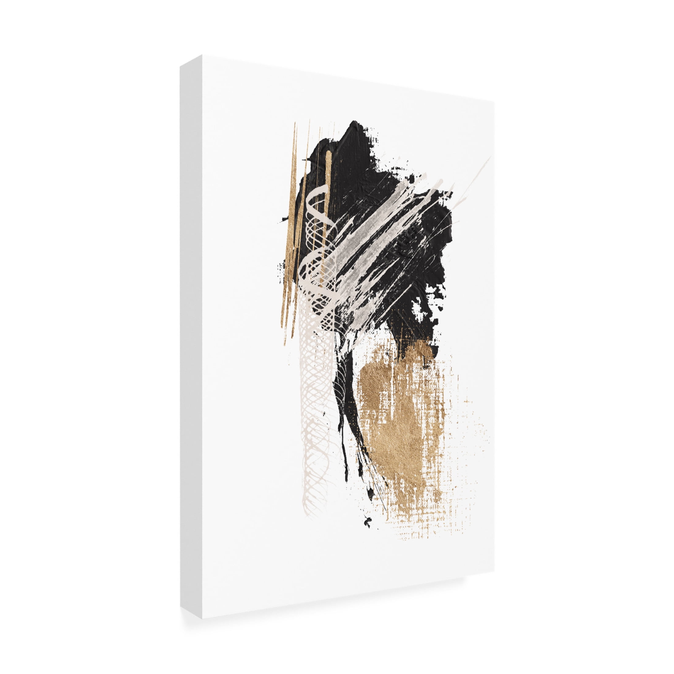 Trademark Fine Art Sally Ann Moss Chaos 1 Canvas Wall Art