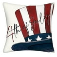 thumbnail image 3 of Fwttom 4Th of July Decorations, 4Th of July Cushion Covers Star Flag Patriotics Cushion Covers 4Th of July Decor for for Sofa Bedroom Home Decor, 3 of 6