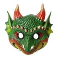 thumbnail image 2 of Dragon Effrayant pour Enfants Demi-Couverture pour Accessoire Photo Mariage Carnaval Vert, 2 of 8