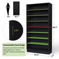 thumbnail image 4 of StorageWorks 40 Pair Adjustable Shoe Rack, Large Capacity Shoe Shelf, Black, 4 of 8