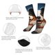 thumbnail image 4 of Balery Playful Smile Cute Dog Calcetas Largas con Estampado para Hombre y Mujer – Suaves y Transpirables, Talla Única (US 5-11), 4 of 6