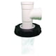 thumbnail image 1 of Riwesomey Filtros de tapa IBC Robustos y duraderos Todas las necesidades de filtración Tapa del filtro del tanque IBC Tapa del filtro Jardín y Patio Te vertical de 165 mm, 1 of 6