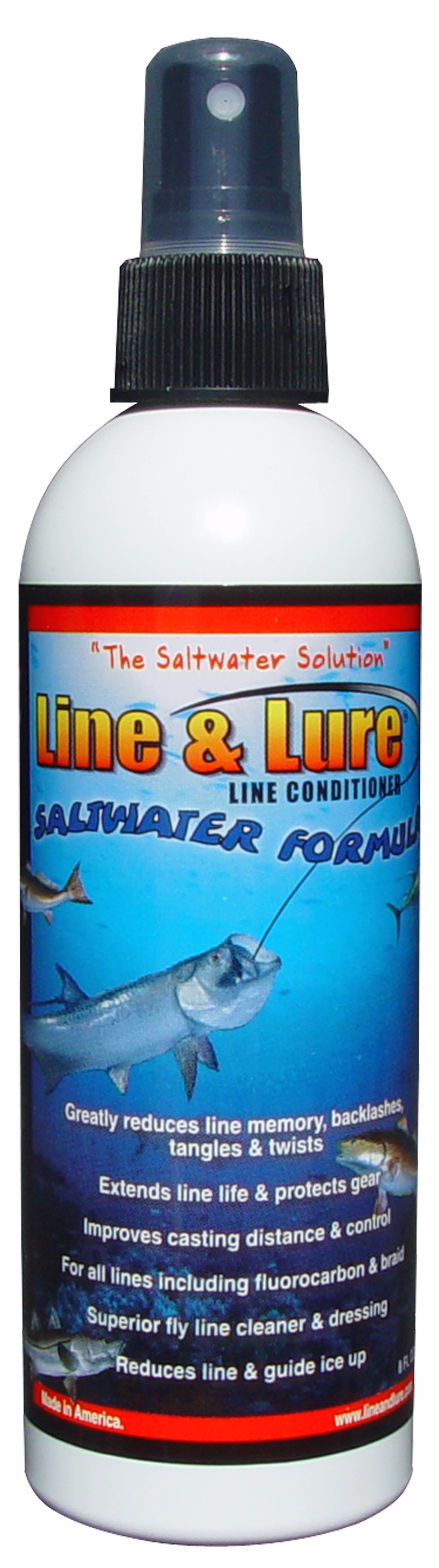 Kevin Van Dam's Line & Lure Perfect Cast Fishing Line Conditioner 8oz Spray  | Freshwater or Saltwater