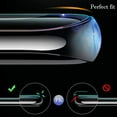 thumbnail image 2 of Samsung Galaxy S9 Plus Screen Protector Glass Film Full Cover 3D Curved Case Friendly Screen Protector Tempered Glass for Samsung Galaxy S9 Plus Clear, 2 of 5