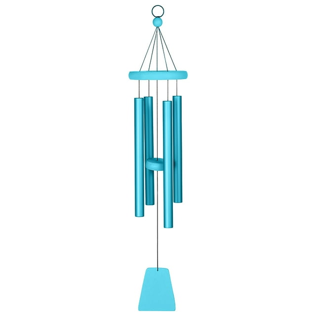 Colorful Outdoor Metal Four Tube Music Wind Chime Ornament Decoration