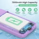 thumbnail image 3 of Funda con batería QTshine de 7500 mAh para iPhone 11/XR de 6,1" color morado, 3 of 7
