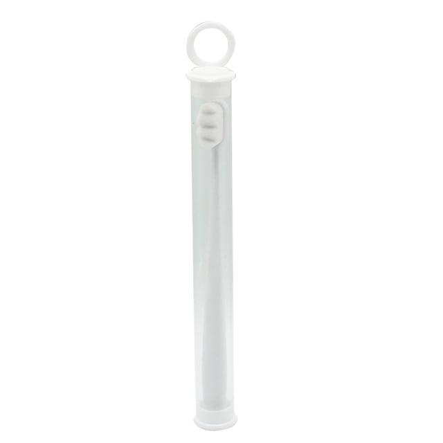 Vogacara Cepillo de flexible con agarre de caja Suministros para el cuidado Mango ergonómico Herramienta de limpieza oral para el hogar de cuidado de los oídos Blanco/Forma de onda/Caja Vogacara CE012357-02B