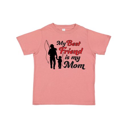 

Inktastic My Best Friend Is My Mom Gift Toddler Boy or Toddler Girl T-Shirt