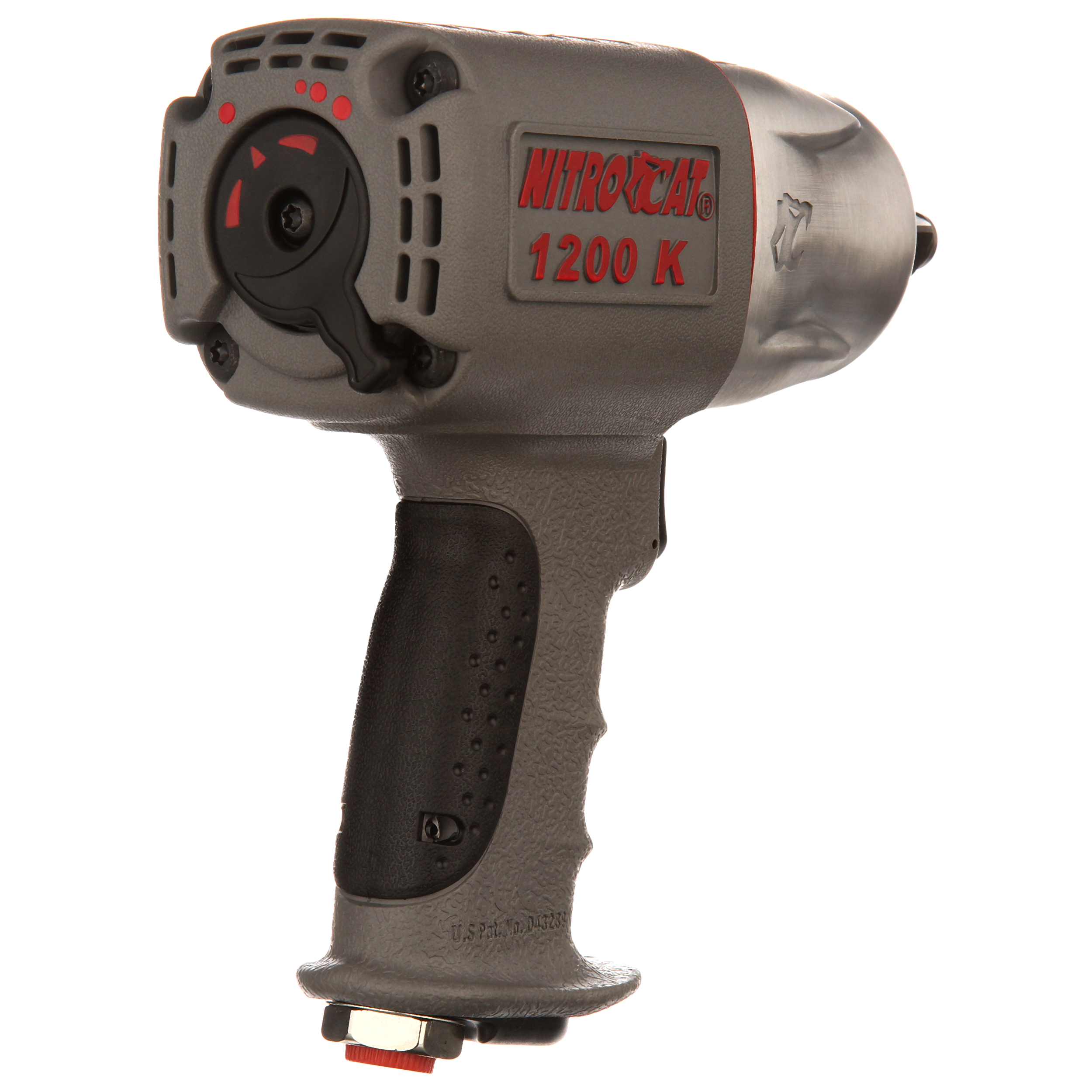 AIRCAT Pneumatic Tools 1200-K 1/2-Inch Nitrocat Composite Twin Clutch Impact Wrench 1295 ft-lbs - image 4 of 6