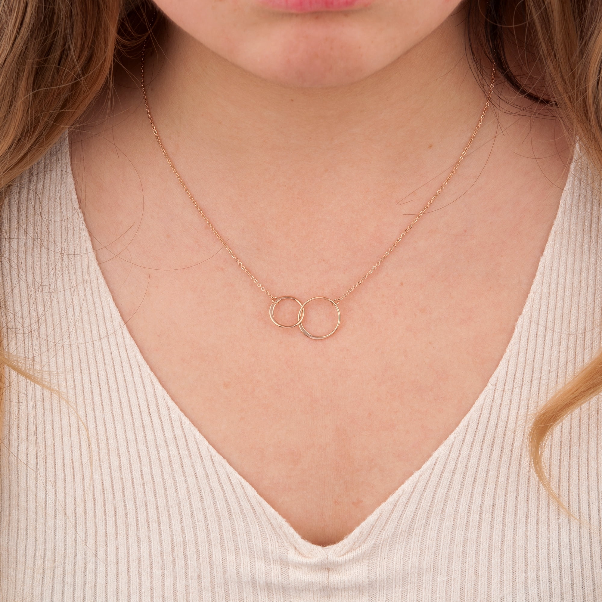 To My Other Mother Mother's Day Card Necklace, Step Mom Mother's Day Jewelry, Gift for Step Mom, Gift for Her, Mother's Day Present [Rose Gold Infinity Ring, 18" Chain]
