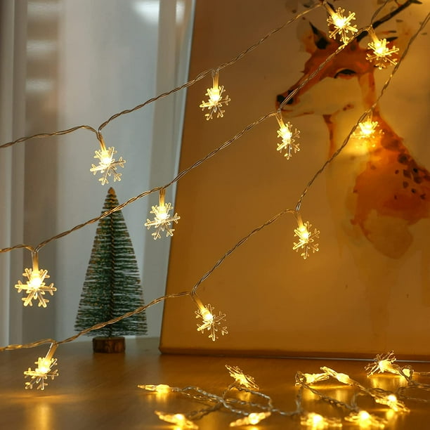 Battery christmas outdoor online lights