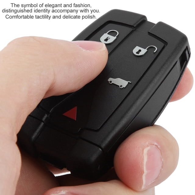 Llaves Remotas, 434 MHz Llave De Coche Entrada Sin Llave Alta Sensibilidad Negro Reemplazo Profesional Para 2 Para Automóvil