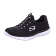 thumbnail image 1 of Zapatillas Skechers Summits para mujer, color negro y blanco, talla 6,5 de ancho, 1 of 7