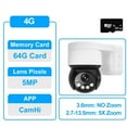 thumbnail image 2 of 4G Camera Security Protection Surveillance Cam PTZ 5X Zoom Outdoor CCTV Security Wireless IP Camera SIM Card, 2 of 7