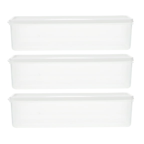 TEHAUX Freezer Boxes PP 3Pack 12*3*3In