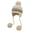 thumbnail image 2 of KANG Winter Knitted Hat With Ear And Tie Closure For Cold Weather Thermal Ear Cap, 2 of 3