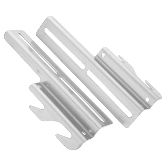 HOMEMAXS Bed Frame Conversion Bracket 18.50X6.50X2.00CM Silver