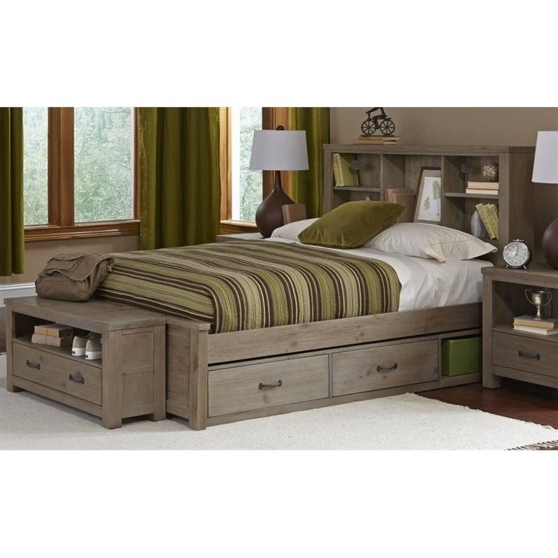 kids bookcase bed