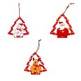 thumbnail image 2 of Injueey Colgante de decorativo de árbol de Navidad portátil para oficina en casa con cuerda para sala de estar, dormitorio, adorno de Navidad, Kits de decoración para fiestas Muñeco de nieve Injueey HA070122-03, 2 of 6
