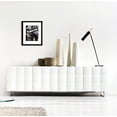 thumbnail image 4 of The Display Guys~ LUXURY MADE AFFORDABLE! 11”x14” TEMPERED GLASS Photo Frame in Onyx Walnut Wood Finish Ridge Molding Elegant and Contemporary, 4 of 8