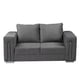 thumbnail image 1 of Sofá Love Seat Dicasa Taos 2 Plazas Gris para Sala, 1 of 11