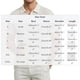 thumbnail image 2 of Mens Casual Manga Corta Botón Abajo Camisas de Color Sólido Suelto Moda Turndown Cuello Blusas Top para Verano Primavera, Par con Pantalones para Hombres Cortos, 2 of 3