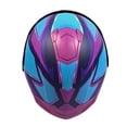 thumbnail image 3 of Casco Moto Abatible Certificado Liberty Azul Rosa Talla S 2W, 3 of 4