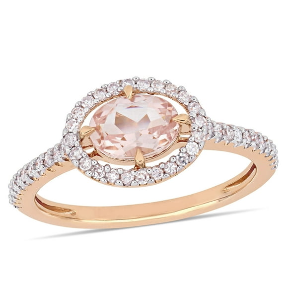Everly Women's Morganite 14k Rose Gold Ring