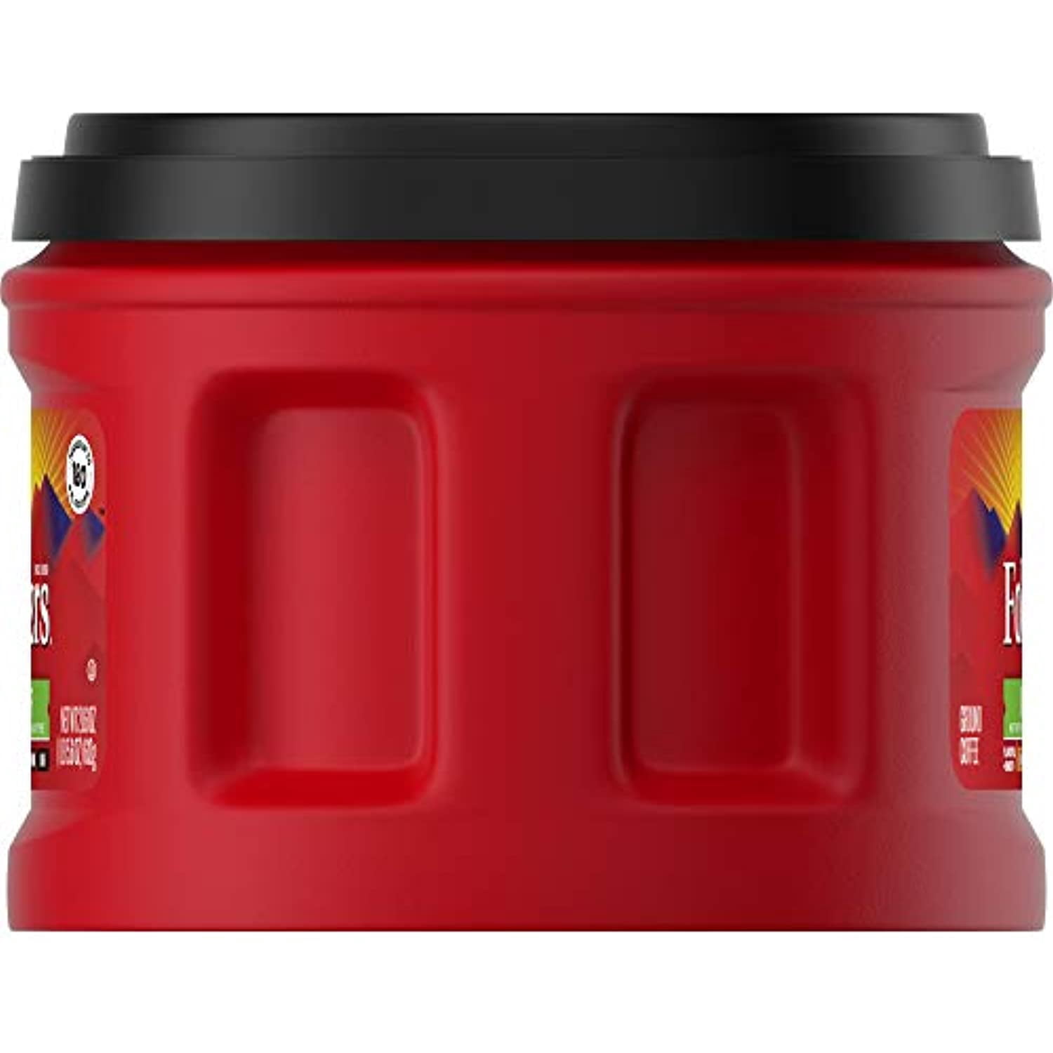 Folgers 1/2 Caff Medium Roast Ground Coffee, 21.6 Ounces (Pack Of 3)