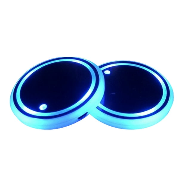 Wisewang Light Up Ride With Intelligent Sensor Vehicle Cup Holder Coaster Car Coaster With Light type+1