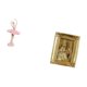thumbnail image 5 of Estatua de la bailarina,Estatua de niña de ballet Escultura de niña de resina Artesanía,Figura de bailarina para decoración de escritorio,Marco de fotos,Soporte para marco de fotos de, 5 of 8
