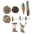 thumbnail image 2 of Juego de Juguetes, Juguetes de Conejo de Madera SEGUROS DE EJERCIOS PROTECCIÓN DE DIENTES PARAMSERS PARAJOS, 2 of 7