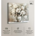 thumbnail image 2 of Cloud Kissed Flowers II Canvas White Floral Art by Art Remedy, Gallery Wrapped, 30" x 30", 2 of 7