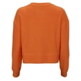 thumbnail image 2 of Boxercraft BW5102 Rib Knit Corded Boxy Crew-Orange-XS, 2 of 2