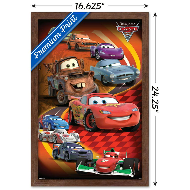 Animated film, Cars 2, Cars 2 - online puzzle