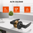 thumbnail image 3 of Stainless steel inner door lock is designed to be used as front door, back door or bedroom lock., 3 of 5