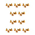 thumbnail image 1 of Tapas de vástago de válvula de neumático Eigraketly 4 Uds accesorios de cobertura Dorado 10Conjunto, 1 of 6
