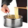thumbnail image 2 of Solo cesta para freidora, cesta redonda para freír de acero inoxidable de 18*10cm, resistente al calor para freír patatas fritas y cocinar fideos, 2 of 5