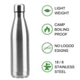 thumbnail image 4 of Botella de agua de pared simple de acero inoxidable de 350 ml, 500 ml, 750 ml y 1000 ml, ideal para viajes y deportes, de 240 ml., 4 of 6
