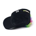 thumbnail image 4 of SHAR 1 Baseball Cap Outdoor Sports Cap Hip Hop Hat - Black + Multi, 4 of 5